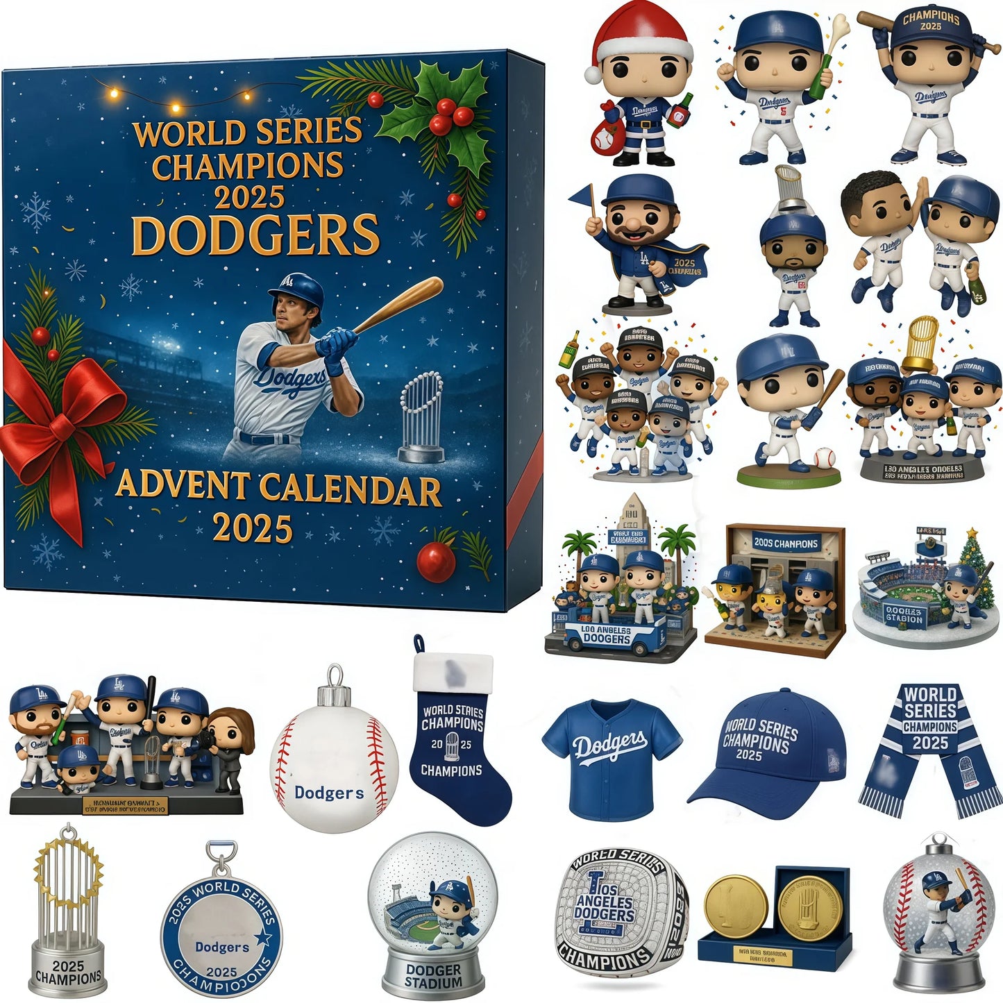 LAD 2025 World Series Champions  Advent Calendar – Limited Edition