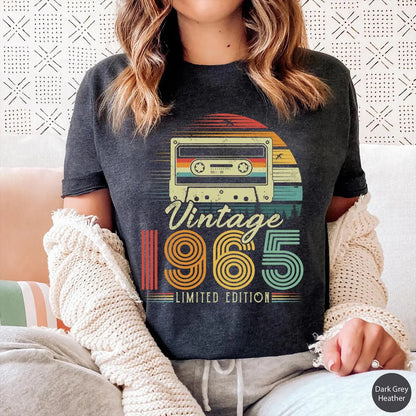 Personalized Birthday T-Shirt – intage 1965 Shirt  - Birthday Gift Ideas