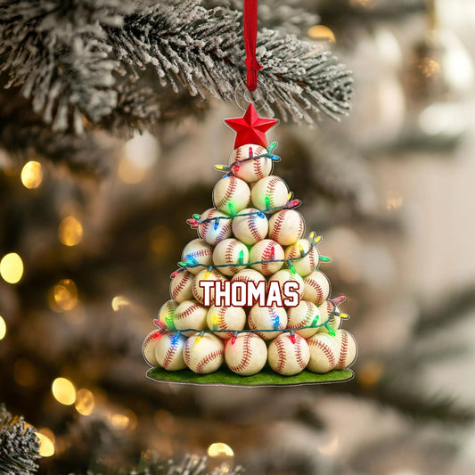 Personalized Sports Christmas Ornament 2025 - Kids Christmas Ornament, Baseball Ornament, Jesus Baseball Ornament 2025 Christmas Gift - Etsy Vietnam