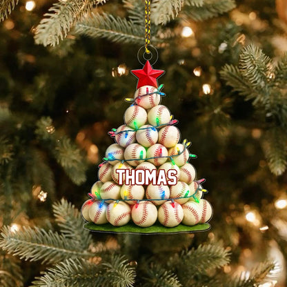 Personalized Sports Christmas Ornament 2025 - Kids Christmas Ornament, Baseball Ornament, Jesus Baseball Ornament 2025 Christmas Gift - Etsy Vietnam