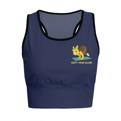 Dirty Yogi Club Chill Llama Yoga Women's Sports Bra