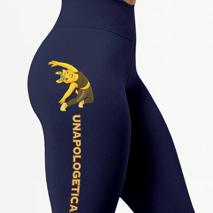 Unapologetically Me Chill Llama Yoga Pants All-Over Print Women's High Waist Leggings | 5To9Style