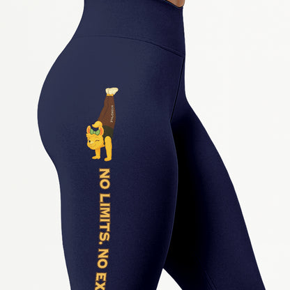 No Limits. No Excuses Chill Llama Yoga Pants All-Over Print Women's High Waist Leggings | 5To9Style