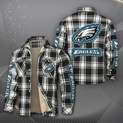 Hot trending P. Eagles Jacket Football Champion 2025 Super Bowl  2024 Unisex Long Sleeve Cotton Jacket For Fans