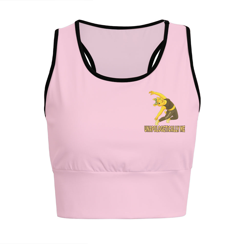 Unapologetically Me Chill Llama Yoga Women's Sports Bra