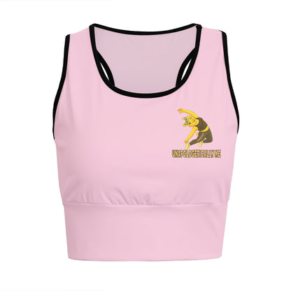 Unapologetically Me Chill Llama Yoga Women's Sports Bra