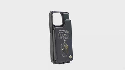 Age personalized name, year, letter for birthday Leather Flip Wallet Phone Case