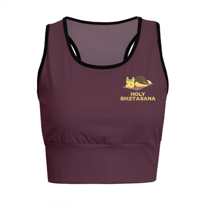 Holy Shtasana Chill Llama Yoga Women's Sports Bra