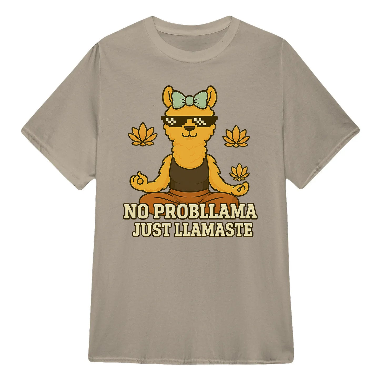 No Probllamaa Just Llamaste Chill Llama Yoga Classic Unisex T-Shirt | 5To9Style