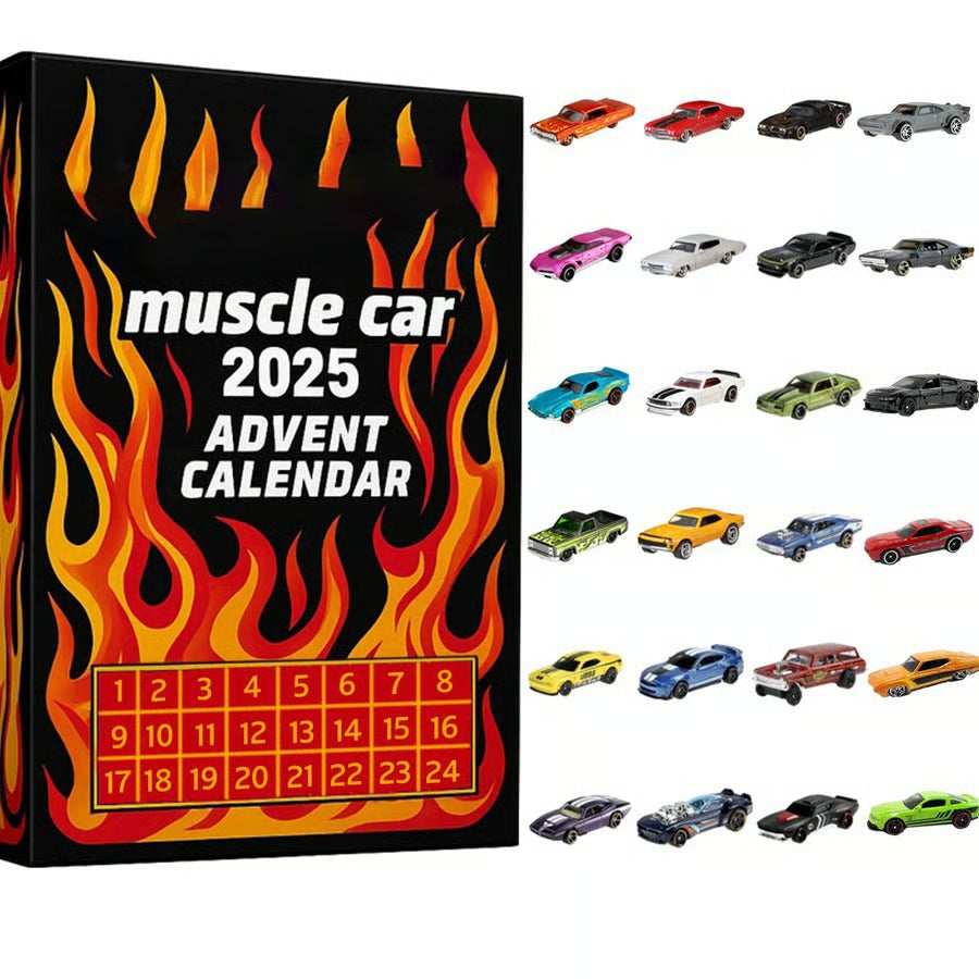 Hot Wheels Car Advent Calendar 2025