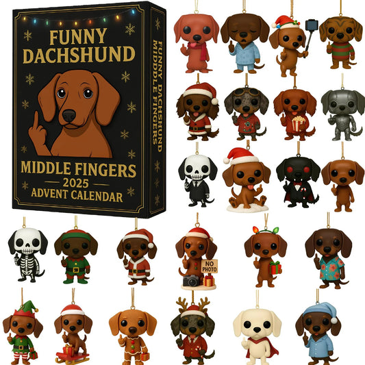 Dachshund Dogs Advent Calendar