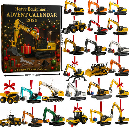 Excavator Die-Cast Machines Advent Calendar 2025