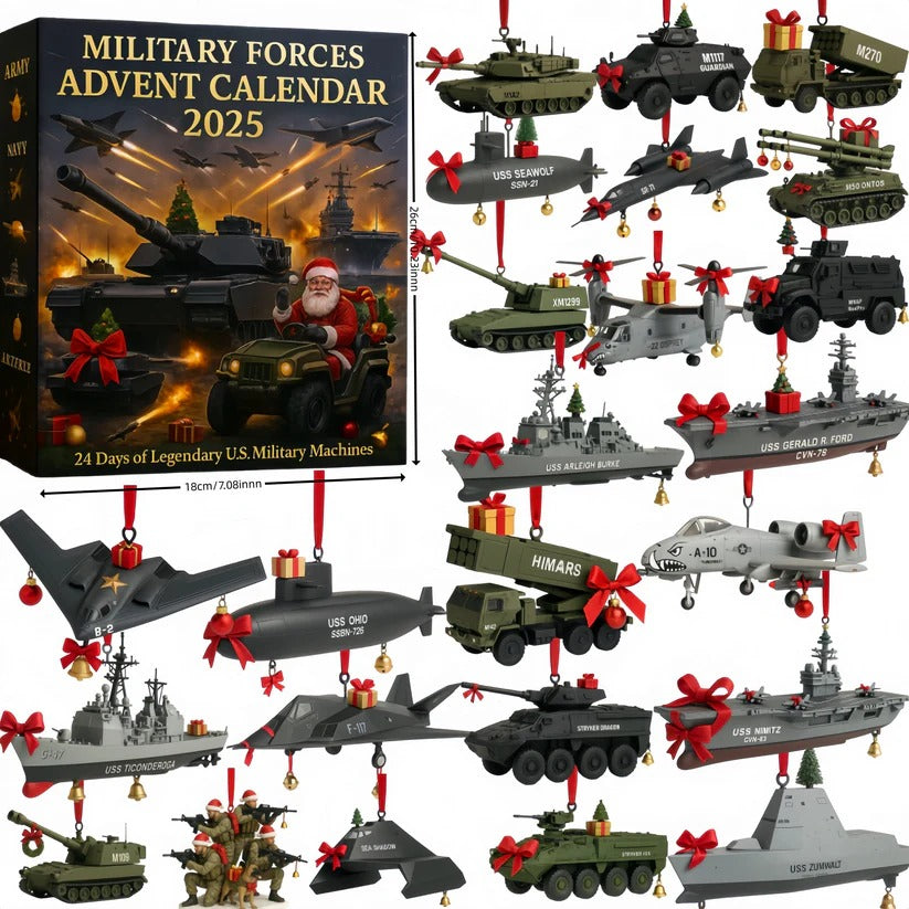 US Military Armed Forces Advent Calendar 2025