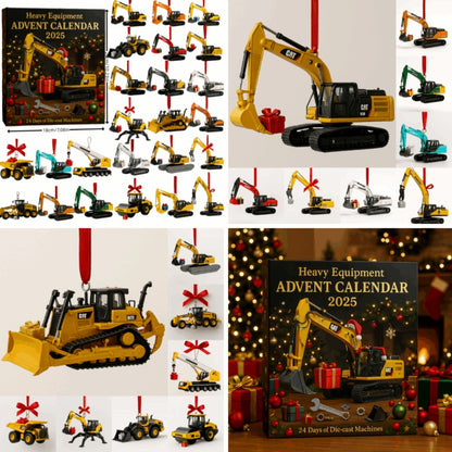 Excavator Die-Cast Machines Advent Calendar 2025