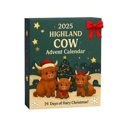 Highland Cow Advent Calendar 2025