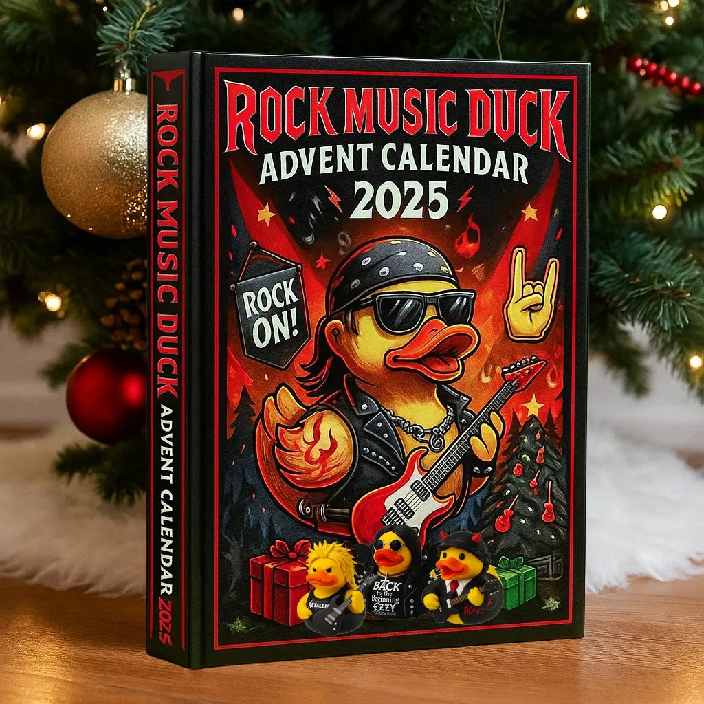 Rock Rubber Duck Advent Calendar 2025