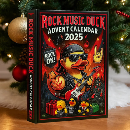 Rock Rubber Duck Advent Calendar 2025